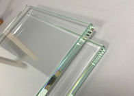 High Transmittance Clear Tempered Glass Custom Size / Thickness For Furniture