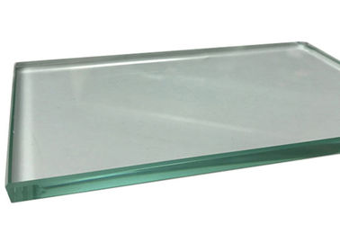 Safety Clear Tempered Glass , High Strength 8mm Float Glass For Guardrail