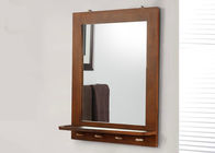 Environmental Safety Copper Free Mirror Thickness Customized For Living Room