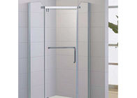 Customized Shower Bath Enclosures Glass , Laminated Tempered Glass For Shower Door