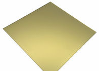Gold Tinted Mirror Glass Modern Stylish Various Sizes For Hotel Bathroom