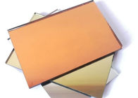 Professional Tinted Mirror Glass Shape Customized Environmentally Friendly