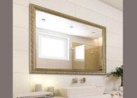 Bathroom Decorative Framed Mirrors , Safety Explosion Large Framed Wall Mirror