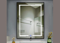 Waterproof Light Oak Framed Mirrors , Oversized Decorative Wall Mirrors