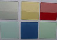 Surface Smooth Lacobel Painted Glass Environment Friendly Various Colors Available