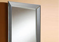Durable Round Silver Bathroom Mirror , Moisture Proof Custom Mirror Glass