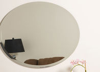 Wall Mounted Silver Mirror Sheet / Silver Oval Bathroom Mirrors For Home Furniture