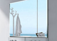 Erosion Resistant Decorative Mirror Glass , Custom Cut Mirror Glass For Bathroom