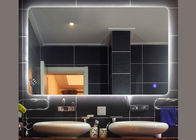 Luxurious Illuminated Sensor Bathroom Mirrors , Customized Smart Bathroom Mirror