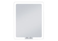 Classic Smart LED Bathroom Mirror Size Customized Anti Fogging With Touch Screen
