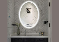 Fashion Smart LED Bathroom Mirror Anti Fog Oval Lighted Bathroom Mirror