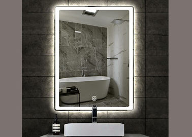 Stylish  Rectangle Vanity Mirror , Illuminated Wall Mirrors For Bathroom