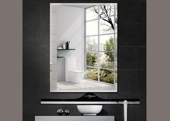Rust Resistant Framed Bathroom Mirrors / Traditional Style Wall Mirrors