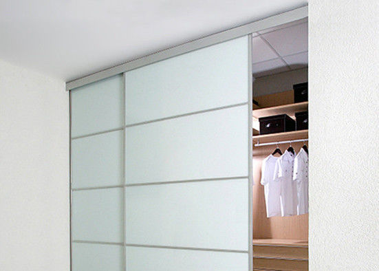 Customized Size Lacobel Painted Glass Surface Smooth Environmentally Friendly