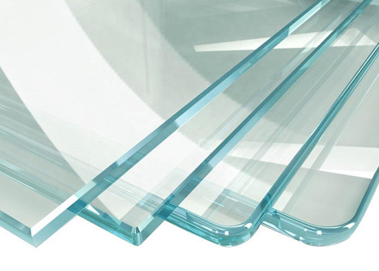 10mm Clear Tempered Glass customized size For Shower Doors